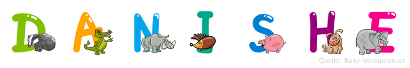 Danishe im Tieralphabet