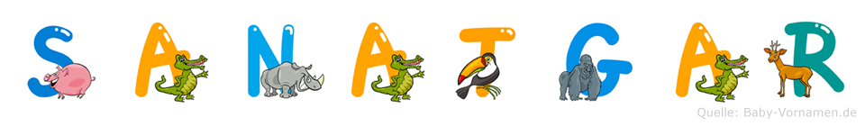 Sanatgar im Tieralphabet