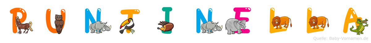 Puntinella im Tieralphabet
