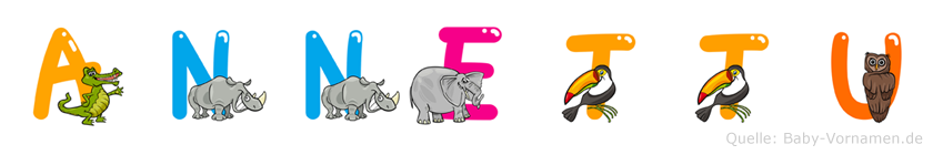 Annettu im Tieralphabet