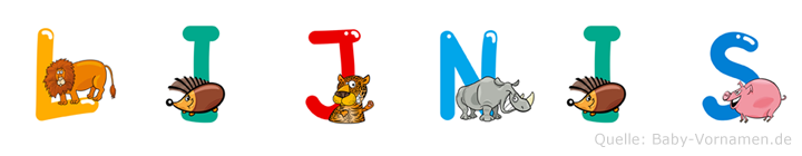 Lijnis im Tieralphabet