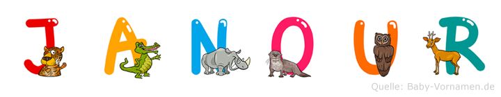 Janour im Tieralphabet