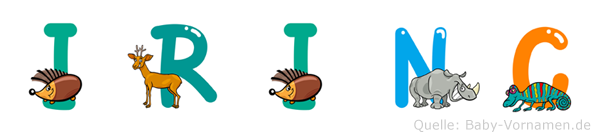 Irinc im Tieralphabet