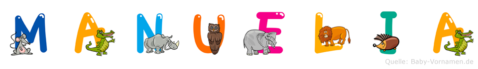 Manuelia im Tieralphabet