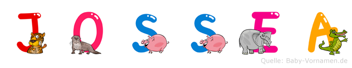 Jossea im Tieralphabet