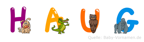 Haug im Tieralphabet