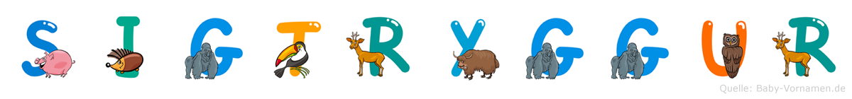 Sigtryggur im Tieralphabet