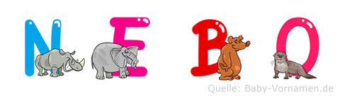 Nebo im Tieralphabet