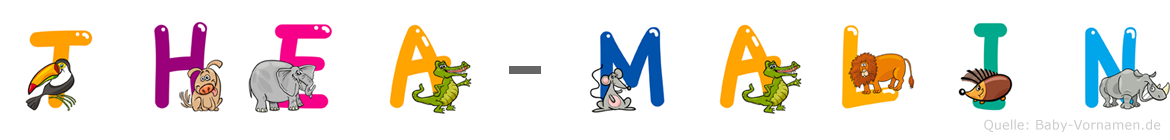 Thea-Malin im Tieralphabet