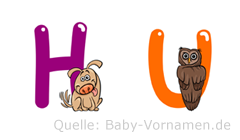 Hu im Tieralphabet