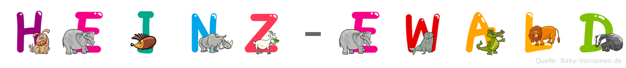 Heinz-Ewald im Tieralphabet