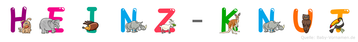 Heinz-Knut im Tieralphabet