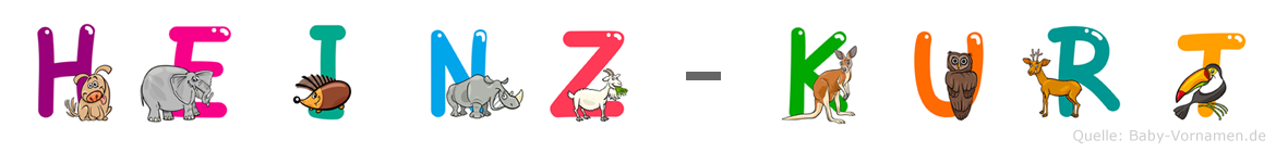 Heinz-Kurt im Tieralphabet