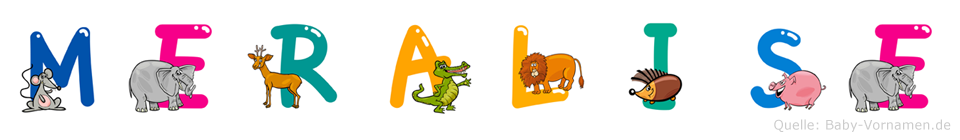 Meralise im Tieralphabet