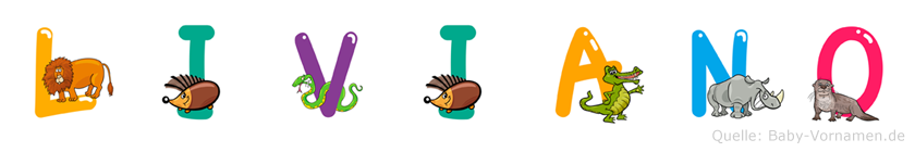 Liviano im Tieralphabet