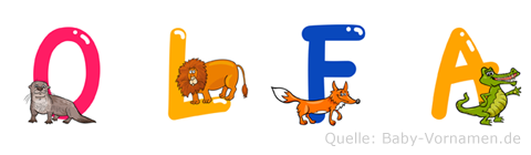Olfa im Tieralphabet
