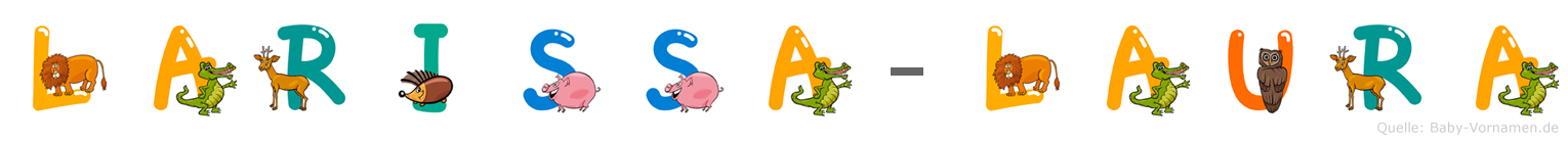Larissa-Laura im Tieralphabet