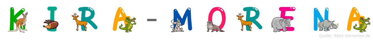 Kira-Morena im Tieralphabet