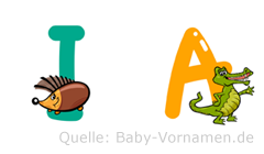 Ia im Tieralphabet