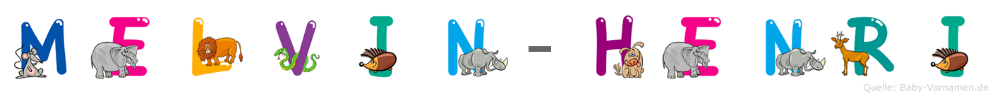 Melvin-Henri im Tieralphabet