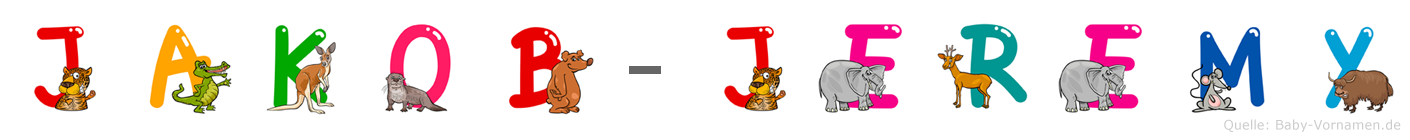 Jakob-Jeremy im Tieralphabet