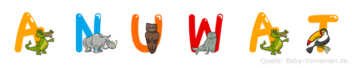 Anuwat im Tieralphabet