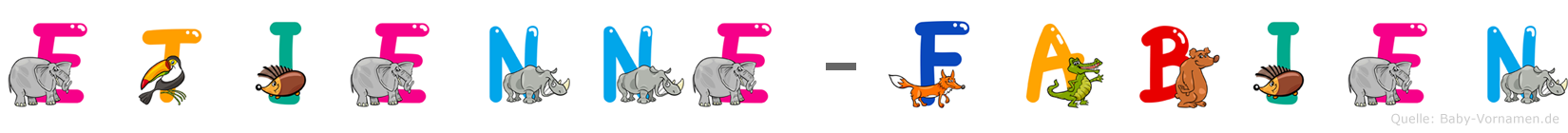 Etienne-Fabien im Tieralphabet