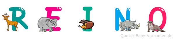 Reino im Tieralphabet