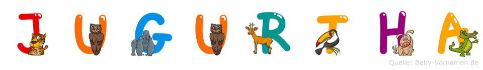 Jugurtha im Tieralphabet