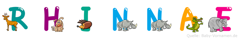Rhinnae im Tieralphabet