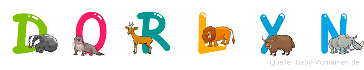 Dorlyn im Tieralphabet