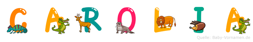 Carolia im Tieralphabet