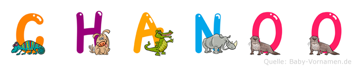 Chanoo im Tieralphabet