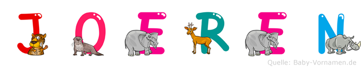 Joeren im Tieralphabet