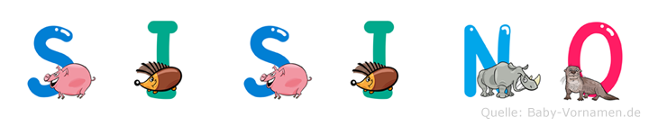 Sisino im Tieralphabet