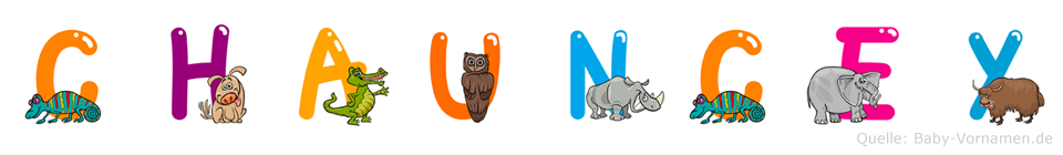 Chauncey im Tieralphabet