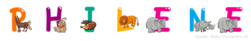 Philene im Tieralphabet