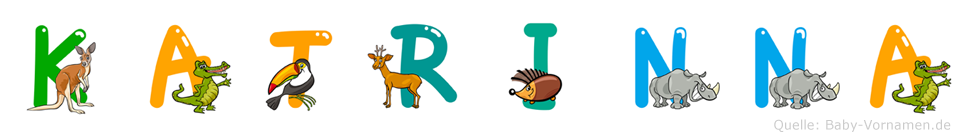 Katrinna im Tieralphabet