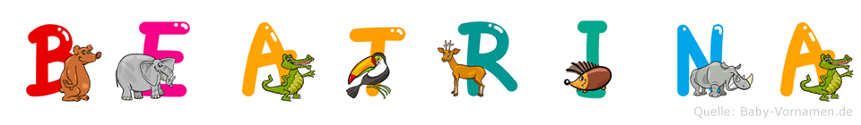 Beatrina im Tieralphabet