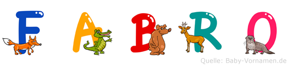 Fabro im Tieralphabet