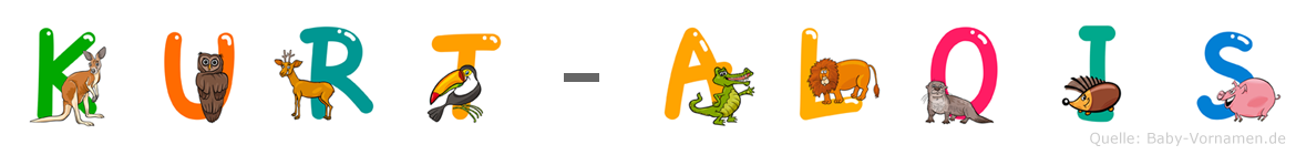 Kurt-Alois im Tieralphabet