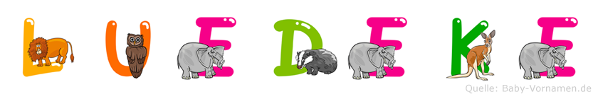 Lüdeke im Tieralphabet
