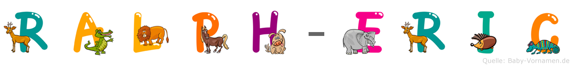 Ralph-Eric im Tieralphabet